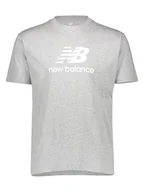 Koszulki męskie - New Balance Koszulka "Essentials" w kolorze szarym - miniaturka - grafika 1