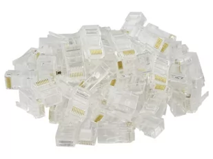 Neku Wtyki 8P8C końcówki RJ45 Utp kat6 linka 50szt - Wtyczki i adaptery - miniaturka - grafika 1
