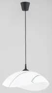 Lampy sufitowe - Hibiskus lampa wisząca 1-punktowa czarna 61114 - miniaturka - grafika 1
