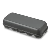 Pojemniki kuchenne - Koziol Pojemnik na jajka Eggs To Go Organic Nature szary 7179701 - miniaturka - grafika 1