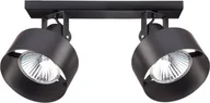 Lampy sufitowe - Sigma Plafon RIF PLUS 2 czarny z deco kloszami 31196 - miniaturka - grafika 1