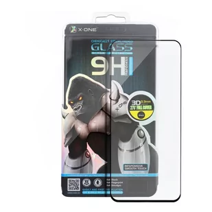 X-ONE Szkło hartowane 3D do iPhone XS (full glue) czarny 72282 - Szkła hartowane na telefon - miniaturka - grafika 1