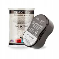 Środki do obuwia i ubrań - Mini Czyścik do Butów Czarny i Chusteczki do Skóry Coccine Zestaw 2w1 - miniaturka - grafika 1