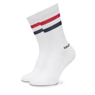 Skarpetki męskie - Zestaw 2 par wysokich skarpet męskich Levi's® 37157-1097 Biały - miniaturka - grafika 1