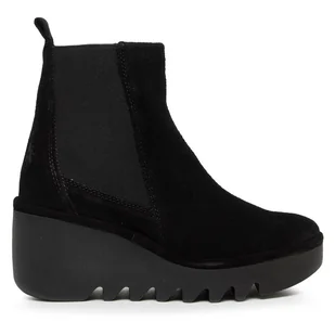 Botki Fly London Bagufly P501233000 Czarny - Botki damskie - miniaturka - grafika 1