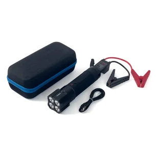 Choetech jump starter z powerbankiem 8000mAh - latarka LED czarny (TC0016) - Urządzenia Rozruchowe - Jump startery - miniaturka - grafika 6