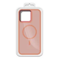 Etui i futerały do telefonów - CASE MAT MAGSAFE DO APPLE IPHONE 13 PRO MAX RÓŻOWY BOX - miniaturka - grafika 1