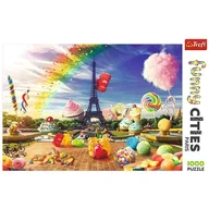 Puzzle - Trefl Puzzle 1000 elementów Słodki Paryż 10597 - miniaturka - grafika 1