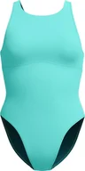 Stroje kąpielowe - Damski Strój kąpielowy SOLID HIGH NECK 1 PC - miniaturka - grafika 1