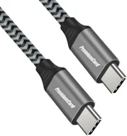 Kable USB - Kabel USB PremiumCord USB-C - USB-C 1 m Czarno-szary (ku31cw1) - miniaturka - grafika 1
