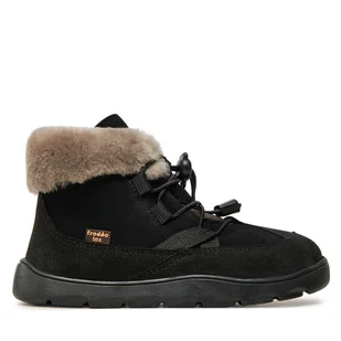 Trzewiki Froddo Zeru Tex Cosy Barefoot G3110258-5 S Czarny - Buty dla dziewczynek - miniaturka - grafika 1