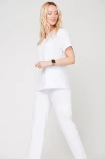 Bluza Medyczna Emily Biała Rozmiar: S - Odzież medyczna - miniaturka - grafika 4