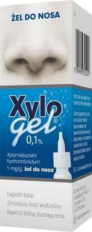 WARSZAWSKIE ZAKŁ.FARM. POLFA S.A. Xylogel 1Mg/G Żel Do Nosa 10 G