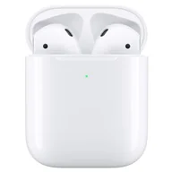 Słuchawki - Apple AirPods MRXJ2ZM-A - miniaturka - grafika 1