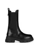 Botki damskie - Badura Sztyblety ELANA-01W4-002 Czarny - miniaturka - grafika 1