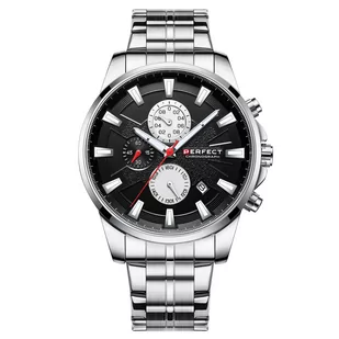 Zegarek Zegarek męski PERFECT CRAFT M503-02 chronograf - Zegarki męskie - miniaturka - grafika 1