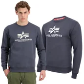 Odzież taktyczna i umundurowanie - Bluza Alpha Industries Basic 178302 136 - Grafitowa M - miniaturka - grafika 1