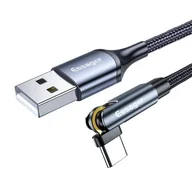Kable USB - Kabel USB-A 3w1, Essager, EXCCXT-WX0G, USB-C/Lightning/Micro, 15W, 1m (szary) - miniaturka - grafika 1