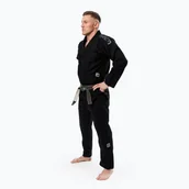 Kimona, stroje i obuwie - GI do brazylijskiego jiu-jitsu męskie MANTO X5 BJJ Blackout black - miniaturka - grafika 1