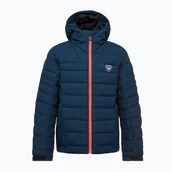 Kurtki narciarskie - Kurtka narciarska dziecięca Rossignol Rapide granatowa RLKYJ07 12 - miniaturka - grafika 1