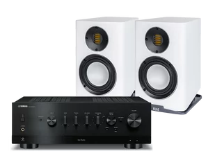 Yamaha R-N1000A (czarny) + Carina BS243.4 (biały) - Zestawy stereo - miniaturka - grafika 1