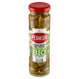 La Pedriza - BIO Oliwki zielone bez pestki - Warzywa w marynacie - miniaturka - grafika 1