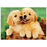 Zabawki kreatywne - Mozaika diamentowa, haft 30x40 Psy szczeniaki Flamingo line - miniaturka - grafika 1