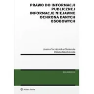 Prawo - Prawo do informacji publicznej Taczkowska-Olszewska Joanna Nowikowska Monika - miniaturka - grafika 1