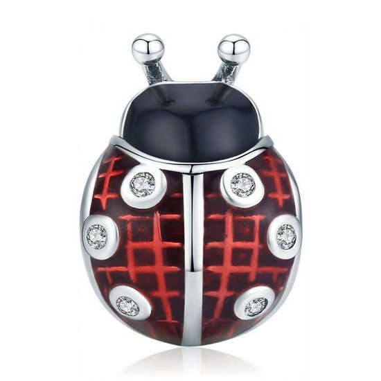 Zawieszka SREBRO 925 Charms koralik Biedronka