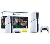 Konsole Playstation - Sony PlayStation 5 Slim E Chassis PS5 1TB z napędem EA SPORTS FC 26 Bundle - miniaturka - grafika 1