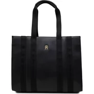 Torebki damskie - Tommy Hilfiger Shopperka TH IDENTITY MED TOTE - miniaturka - grafika 1