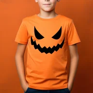 Koszulki dla dziewczynek - Koszulka dziecięca na Halloween DH09 - miniaturka - grafika 1