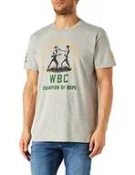 Koszulki męskie - adidas T-shirt, WBC Boxing, szary - miniaturka - grafika 1