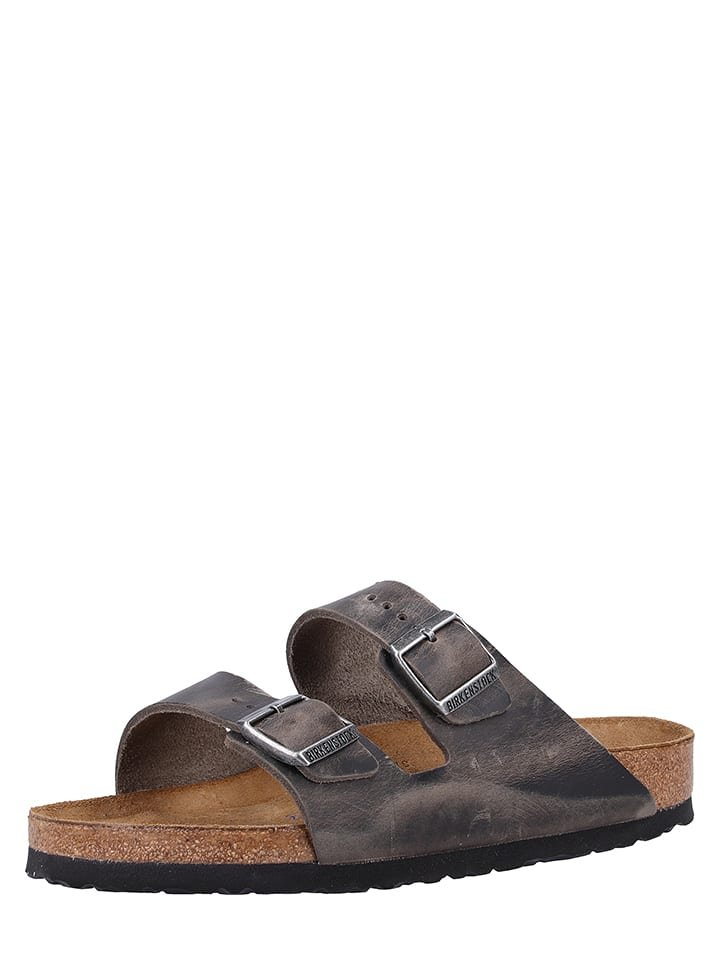 Birkenstock Skórzane klapki 