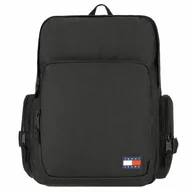 Plecaki - Tommy Hilfiger Jeans TJM Off Duty Plecak 36 cm black - miniaturka - grafika 1