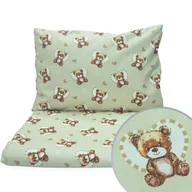 Pościel dla dzieci - POŚCIEL 160x100 DZIECIĘCA 2EL 100x160 + POSZEWKA 50X60 DO ŁÓŻECZKA ŁÓŻKA - miniaturka - grafika 1