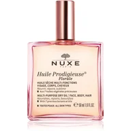 Olejki do ciała i włosów - Nuxe Huile Prodigieuse Florale multifunkcyjny suchy olejek do twarzy ciała i włosów 50 ml - miniaturka - grafika 1