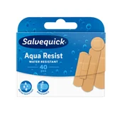Apteczki i materiały opatrunkowe - Salvequick CEDERROTH AQUA RESIST Plastry odporne na wodę i brud różne rozmiary - - miniaturka - grafika 1
