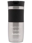 Kubki termiczne - Kubek termiczny z grawerem Contigo Byron 470ml - Stainless Steel - miniaturka - grafika 1