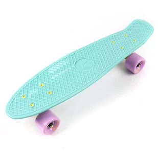 Meteor Deskorolka Fishboard Skateboard Plastic - Deskorolki - miniaturka - grafika 1