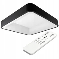Lampy sufitowe - Lampa sufitowa - ścienna LED GX Aries 54W - Czarna - Multikolor (3000-6000K) + pilot - miniaturka - grafika 1