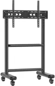 Uchwyty do telewizora - Stojak mobilny TV 60-86” do 68kg regulowany półka AV - miniaturka - grafika 1