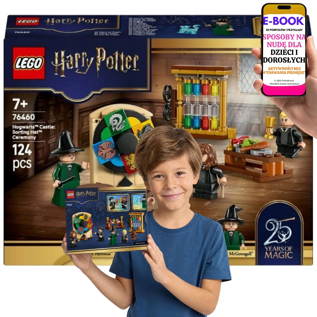 LEGO HARRY POTTER Zamek Hogwart: Ceremonia przydziału 7 lat+ 76460