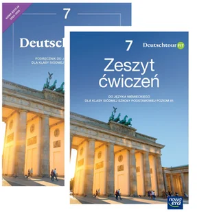 Pakiet Deutschtour Fit 7 Neon. Podręcznik i zeszyt ćwiczeń do języka niemieckiego dla klasy siódmej szkoły podstawowej - Anna Abramczyk, Ewa - Książki do nauki języka niemieckiego - miniaturka - grafika 1