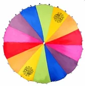 Pozostały sprzęt i akcesoria do ćwiczeń - Akson Spadochron animacyjny 7 barw 5 m SPADOCHRON_7-5 - miniaturka - grafika 1