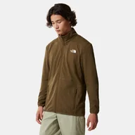 Bluzy męskie - Męska bluza polarowa The North Face Quest FZ Jacket EU military olive - M - miniaturka - grafika 1