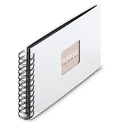 Albumy fotograficzne - Album HAMA Fine Art Czarne kartki Biały (50 stron) - miniaturka - grafika 1