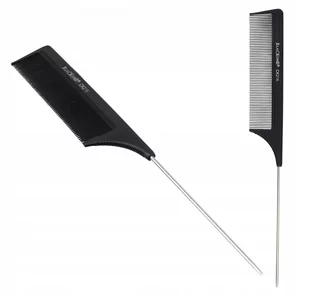 Grzebień Fryzjerski Do Tapirowania Włosów KARBON - Szczotki i grzebienie do włosów - miniaturka - grafika 1
