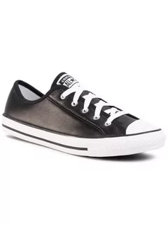 Trampki męskie - Converse Trampki Ctas Dainty Ox 564985C Czarny - grafika 1