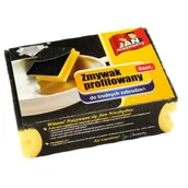 Ściereczki, gąbki, czyściki - Jan Niezbędny Zmywaki premium profilowane 2szt - miniaturka - grafika 1